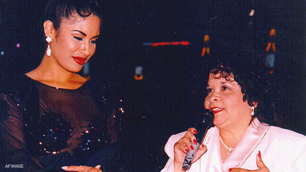 Foto de Selena con Yolanda Saldívar