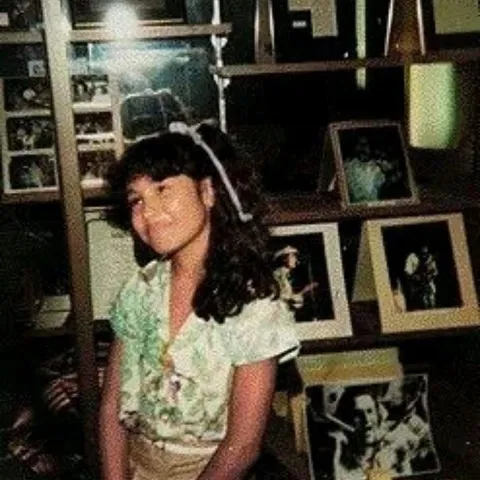 Foto de Selena cuando era pequeña